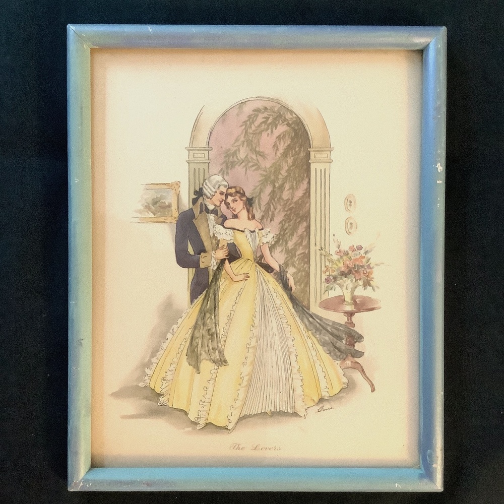 Vintage The Lovers & The Flirtation Prints